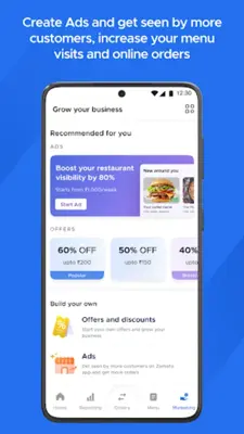 Zomato Restaurant Partner android App screenshot 2